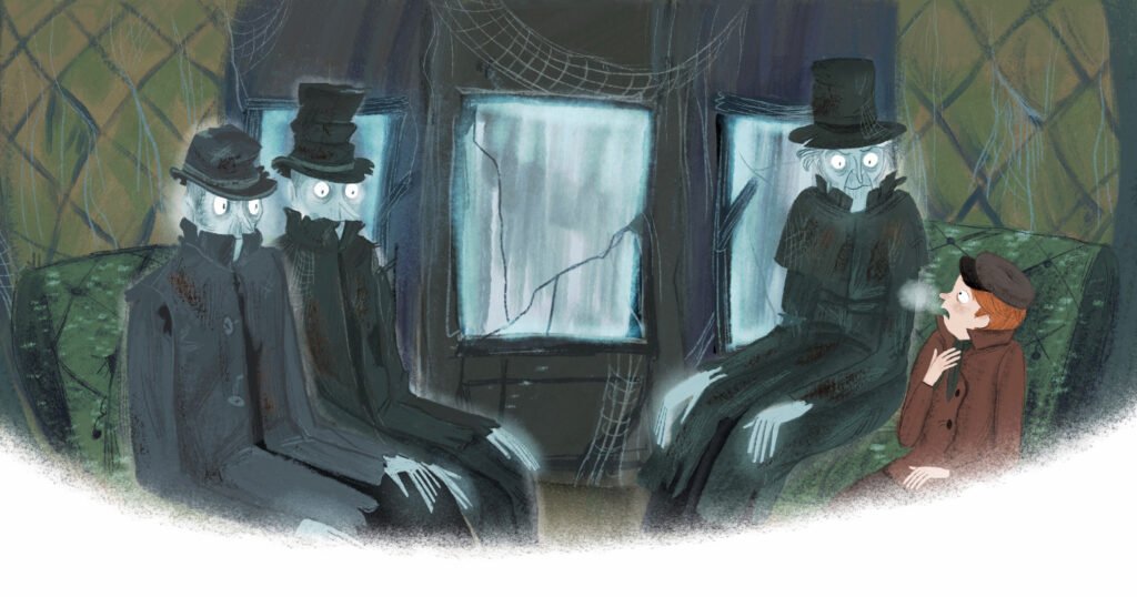 'Spooky Stories'- Usborne illustrated by Lia Visirin