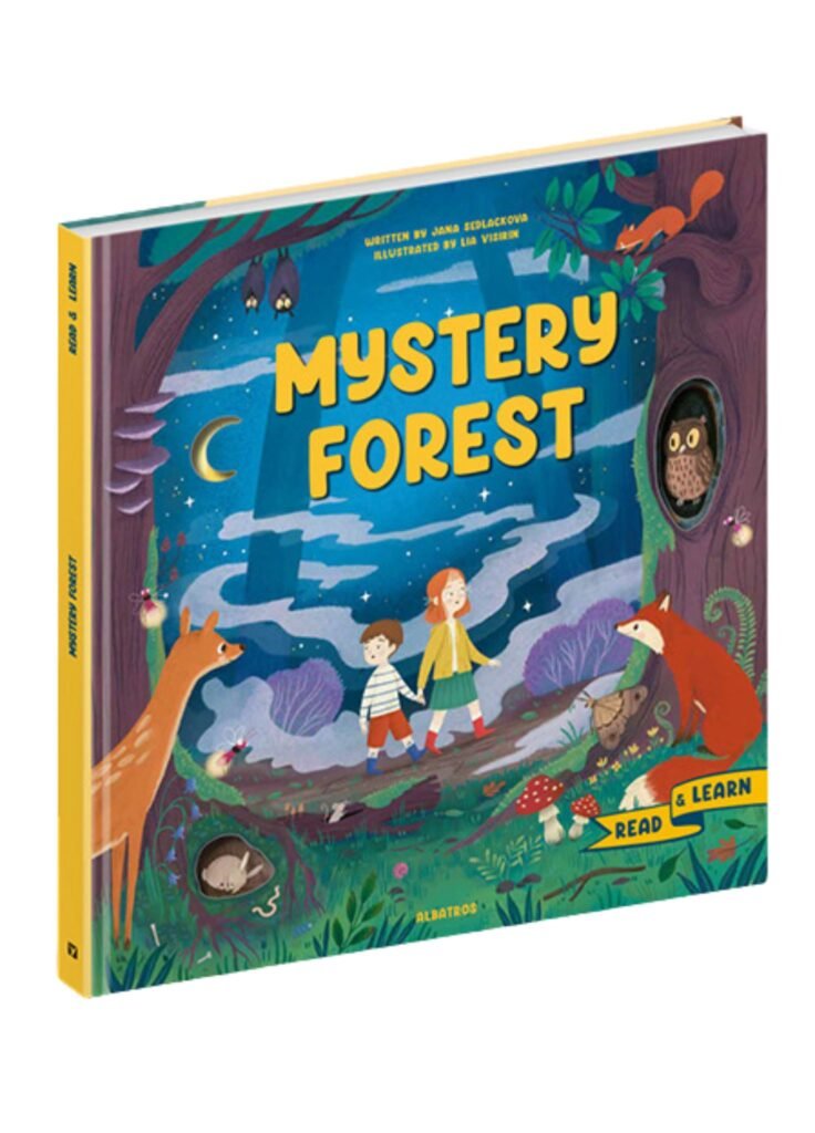 Mystery Forest published by Albatros media illustrated by Lia Visirin