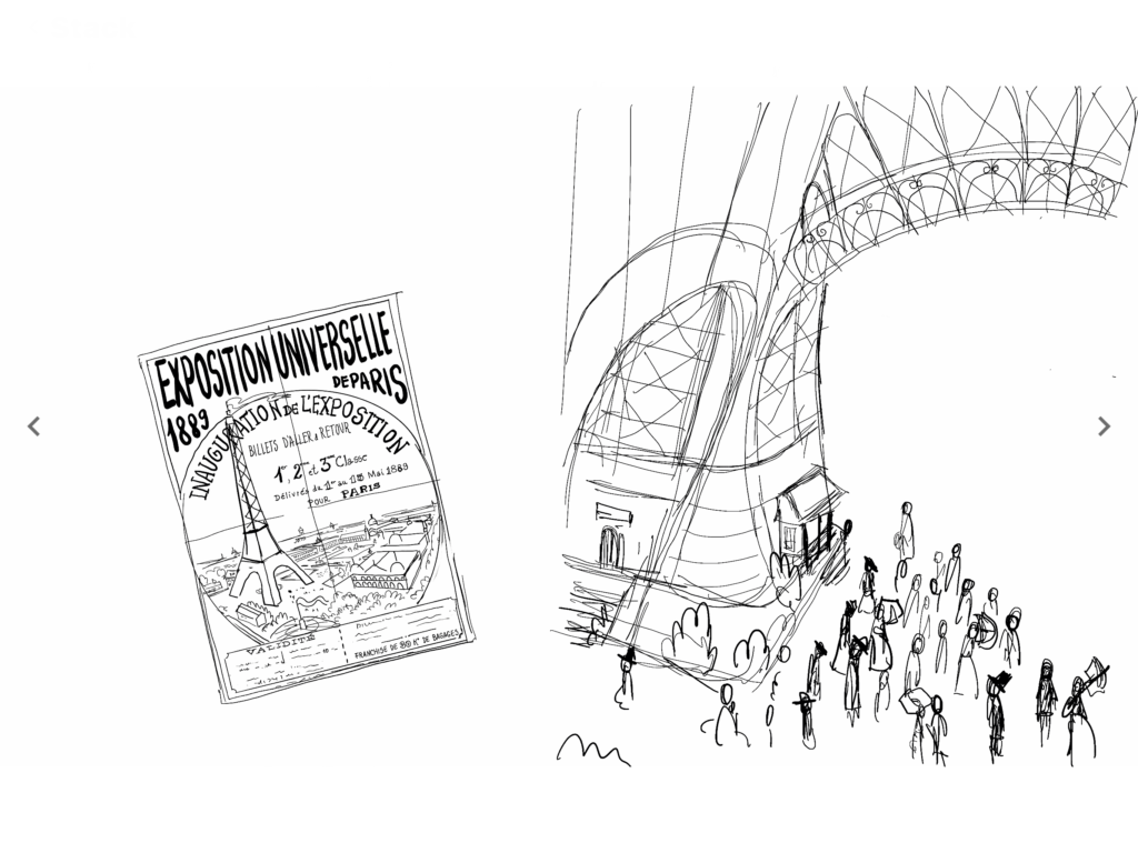 'How science saved the Eiffel Tower' stem book award 2022 by Emma Bland Smith and Lia Visirin published by Capstone