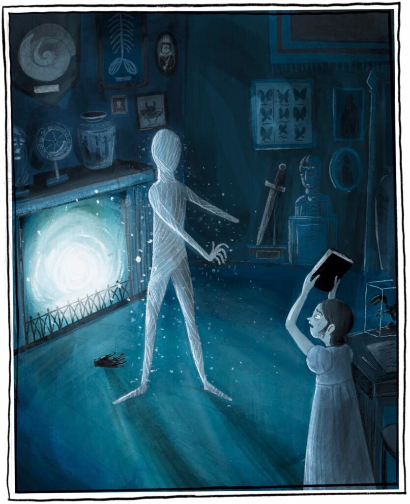 'Spooky Stories'- Usborne illustrated by Lia Visirin