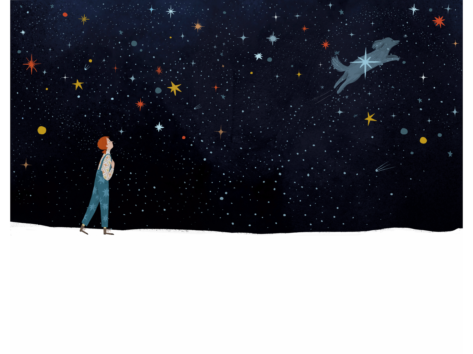 Nachtlampje by Eva Mesman picture book debut illustrated by Lia Visirin