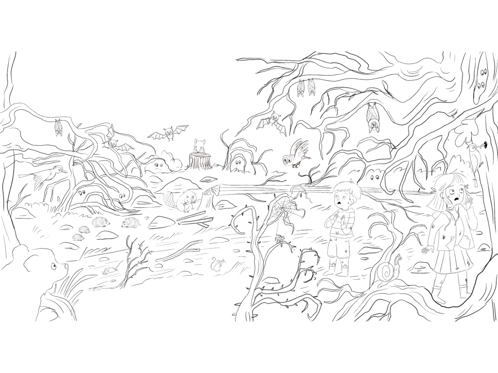 Mystery Forest published by Albatros media illustrated by Lia Visirin