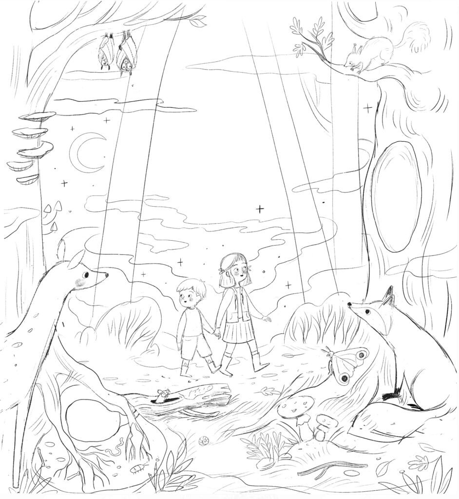 Mystery Forest published by Albatros media illustrated by Lia Visirin